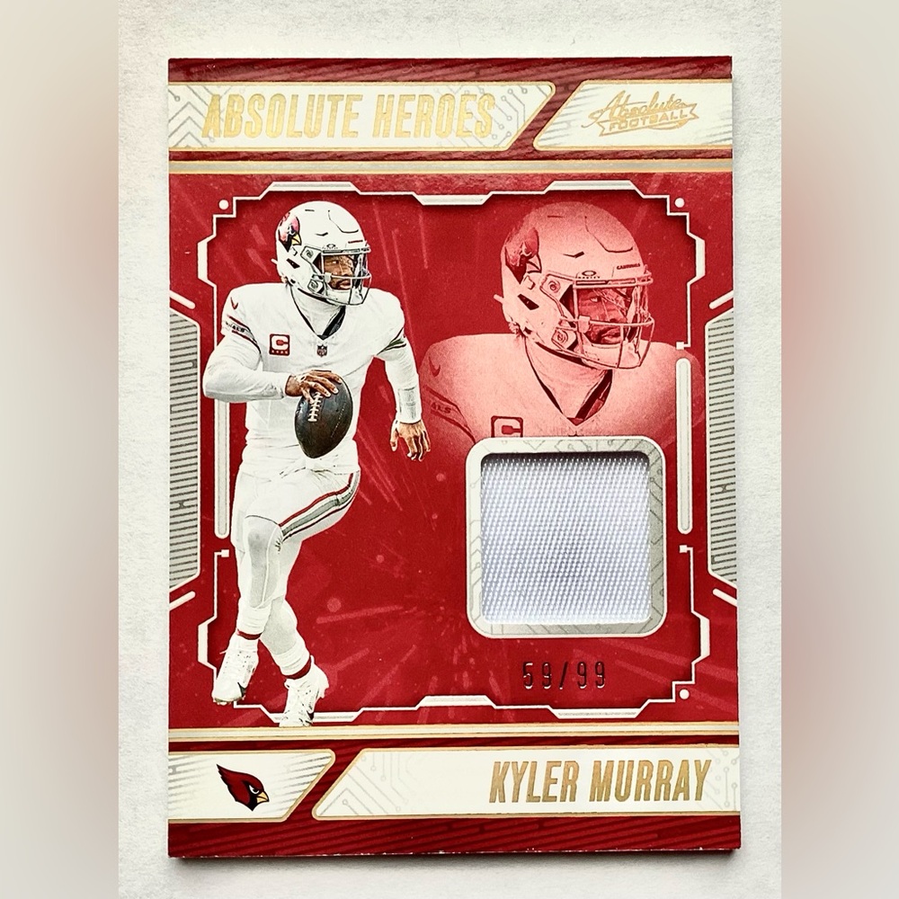 KYLER MURRAY ABSOLUTE HEROES PATCH 59/99 |2024 PANINI-ABSOLUTE FOOTBALL